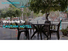 Tablet Screenshot of gautamhotelvns.com